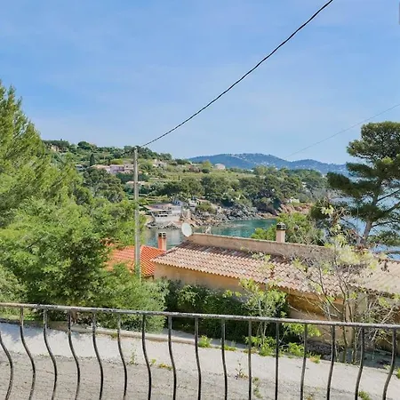 Maisonnette Avec Vue Sur La Mer Exceptionnelle Carqueiranne Exterior foto