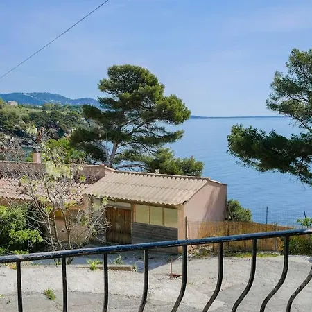 Maisonnette Avec Vue Sur La Mer Exceptionnelle Carqueiranne Exterior foto